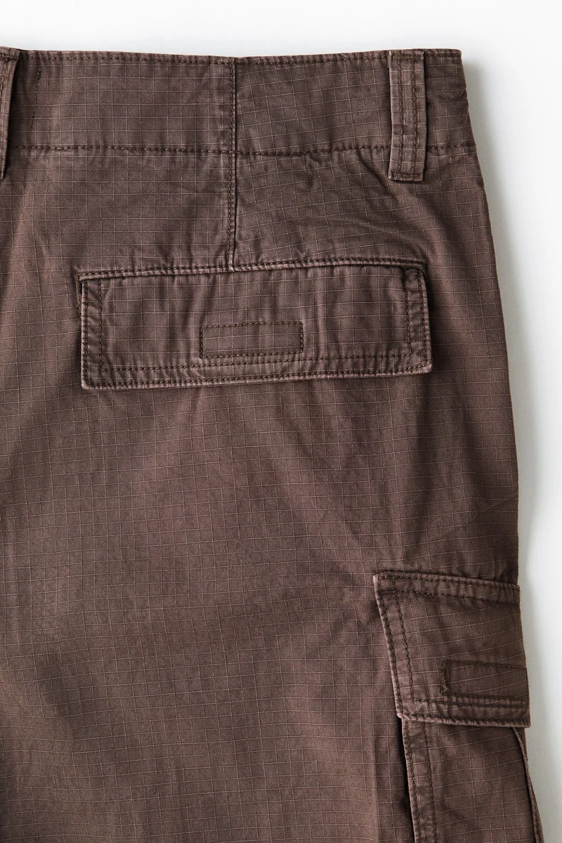 H&M  Loose Fit Cotton cargo shorts for Men | Best Price UAE