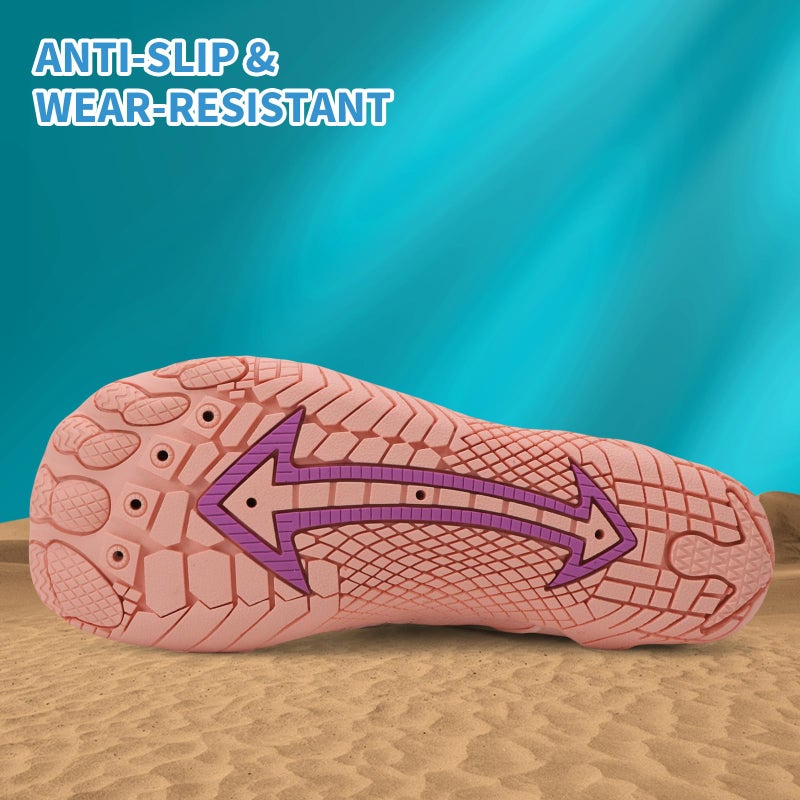 ziitop Water Shoes for Women Men Beach Women Swim Pool River Barefoot Quick Dry Slip-on for Pool Beach Surf Water Park Yoga - Image 4