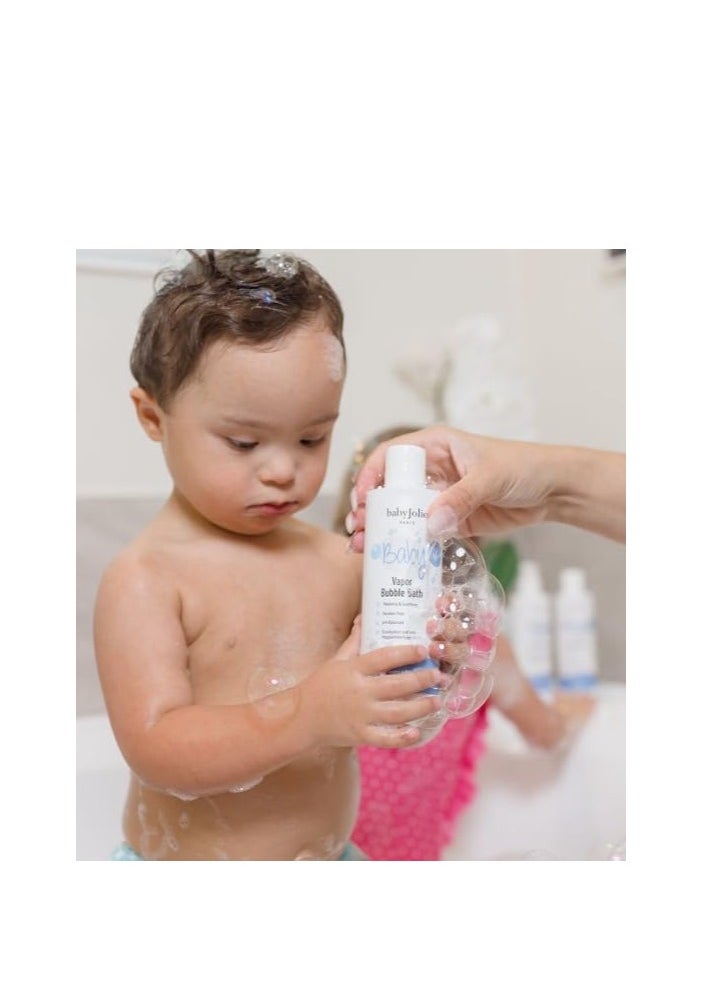 Baby Jolie Baby Jolie Vapor Bubble Bath - Baby & Kids Bathing Aromatherapy for Stuffy Nose and Cough Relief, Made with Eucalyptus and Peppermint Extract, Natural Essential Oils, 7.5 oz  - Image 2