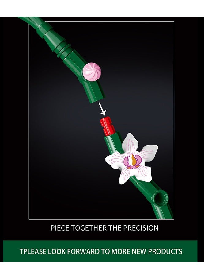 NIBEMINENT LEGO 10280 Creator Expert Flower Bouquet, Artificial Flowers, Botanical Collection, Set for Adults - Image 3