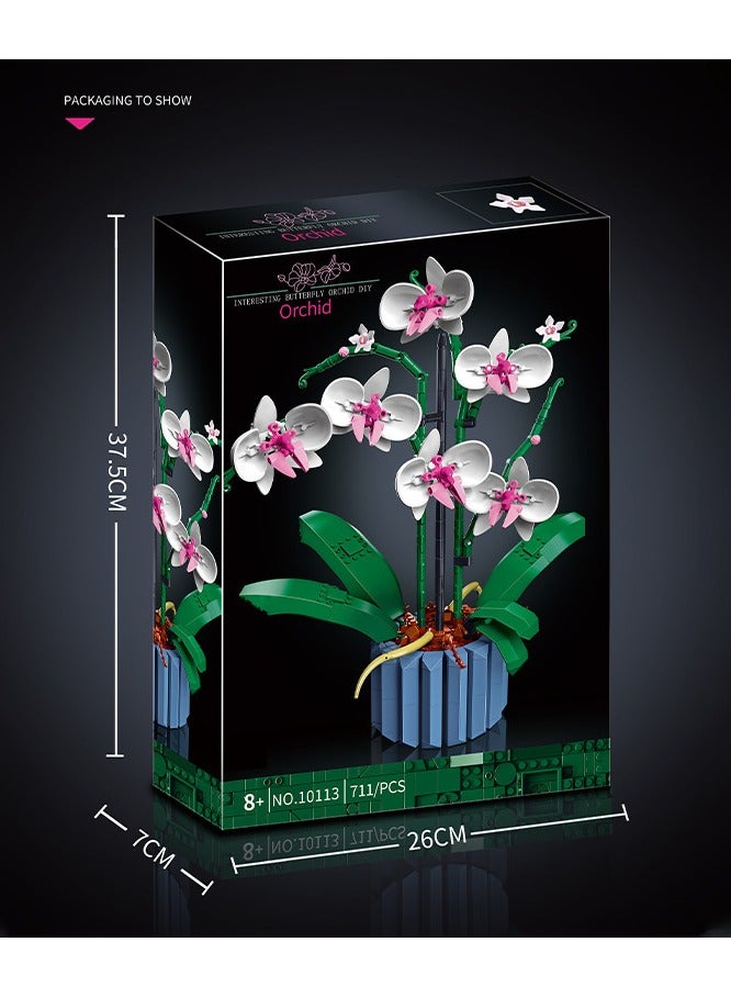 NIBEMINENT LEGO 10280 Creator Expert Flower Bouquet, Artificial Flowers, Botanical Collection, Set for Adults - Image 2