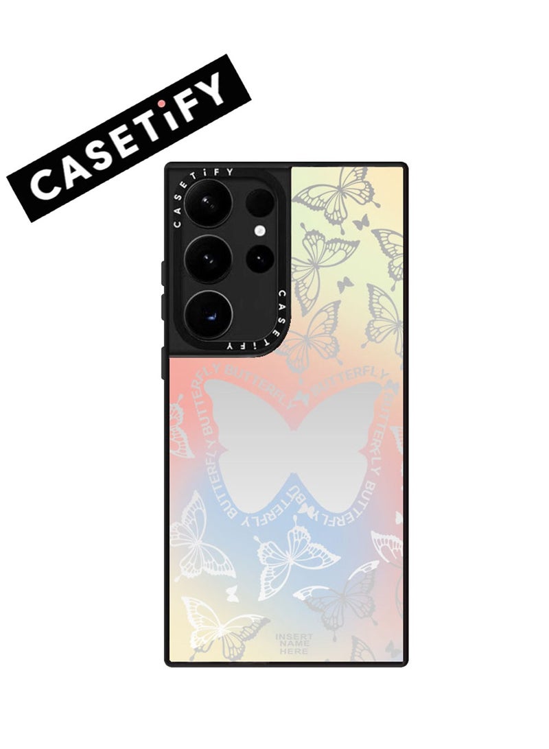 Casetify Samsung Galaxy S24 Ultra Pastel Butterfly Reflection Case - Image 1