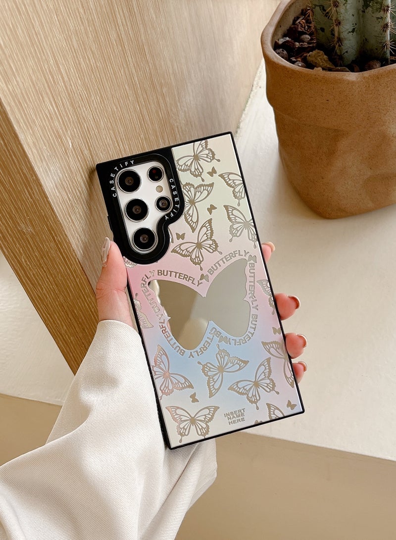 Casetify Samsung Galaxy S24 Ultra Pastel Butterfly Reflection Case - Image 2