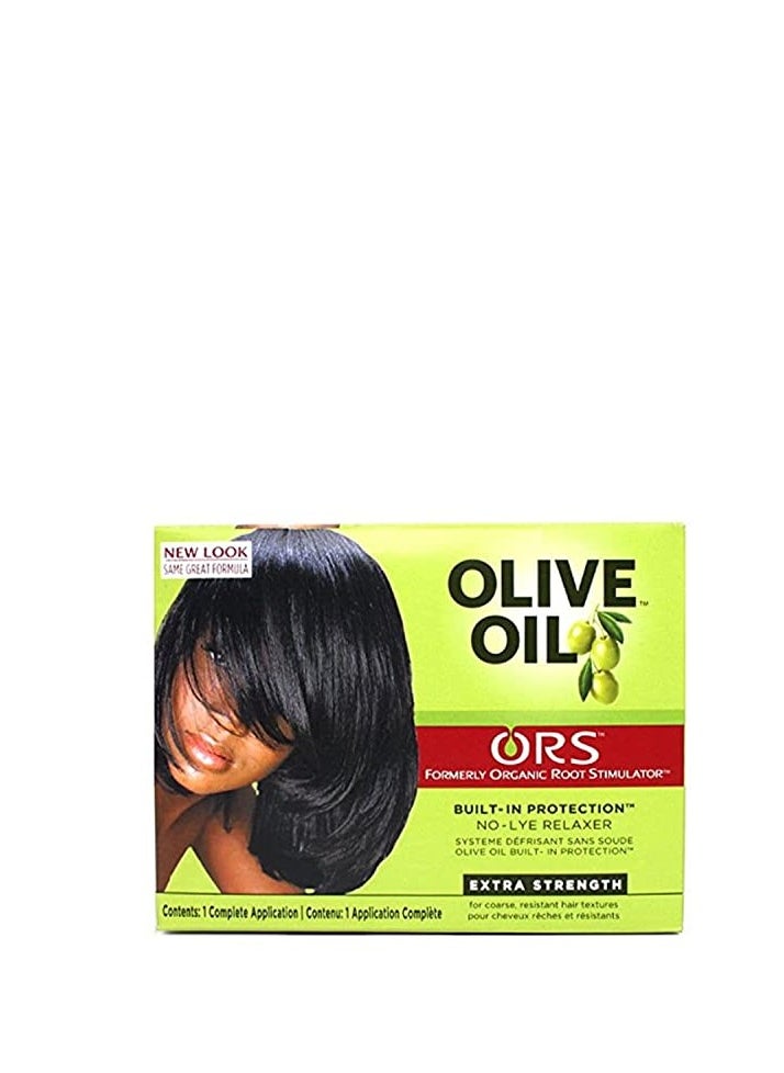 ORS ORS Organic Root Stimulator No Lye Relaxer Kit Olive Oil, Extra Strength  - Image 1