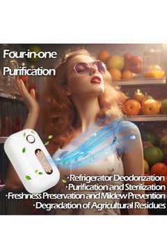 SYOSI Odor Eliminator for Home and Car, Long-Lasting Deodorizer, Powerful Smell Removal Solution, Household kitchen Refrigerator Deodorizer Sterilization, Heavy-Duty Odor Absorber (White)  - Image 3