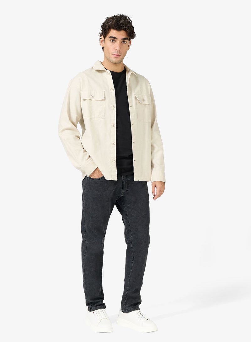 سفنتي فايف جينز بقصة مستقيمة - Image 2