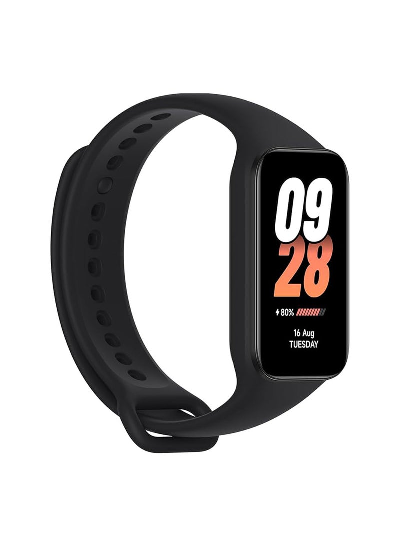 Xiaomi Smart Band 8 Active | 1.47" LCD Display | Slim 9.99mm Ultra-Slim Body | 5ATM Water Resistant | up to 14 Days Battery Life | 100+ watch faces | 50+ Workout Mode Full Scale Fitness Tracking Black Black - Image 2