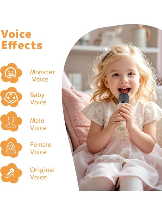 Mini Karaoke Machine for Kids Wireless Speakers, with 2 Mics，Portable Speakers, RGB Lighting Effects, Suitable for Family Gatherings, Birthday Parties, Outdoor Beaches, And Home Karaoke Machines - Image 4