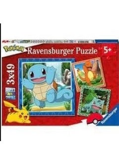 Ravensburger 3X49 Piece Puzzle Pokemon 055869 