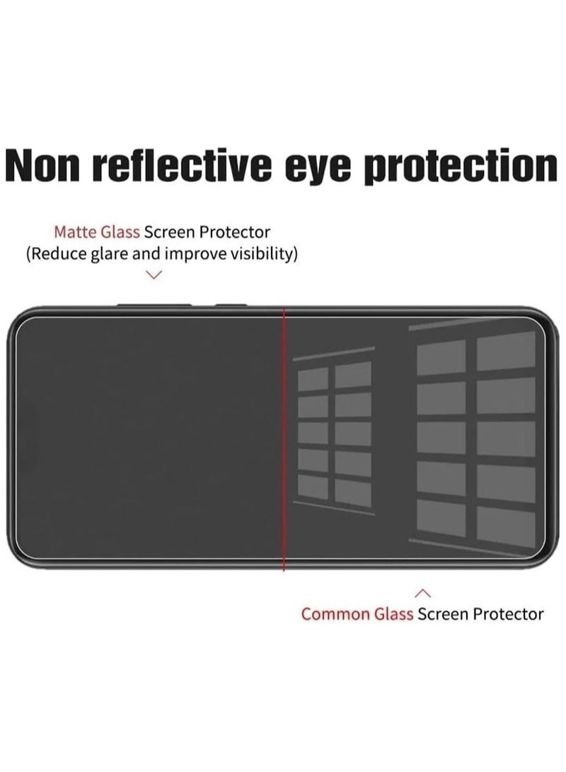 Muzz IPhone 15 Matte Privacy Ceramic Screen Protector Film 2pcs Matte Anti-Spy Full Adhesive Flexible Not Glass Anti-Spy Full Adhesive Flexible Film (iPhone 15) - Image 3