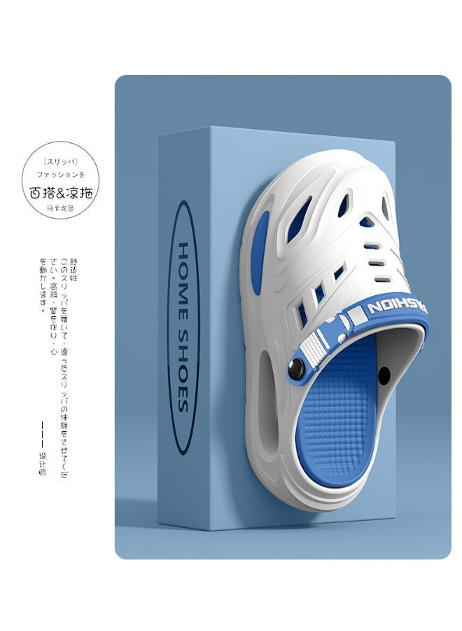Cloud Slides for Men & Women with Removable Cushion Insole, EVA Shock Absorption, Breathable Hollow Design, Odor-Resistant Material, Lightweight Slip-On Sandals, Double-Layer Comfort Sole, Soft Non-Slip Bathroom & Beach Clogs, Quick-Dry Casual Indoor Outdoor Shoes for Summer, Home, Travel, Garden, Pool, Shower and Daily Walking - Image 3