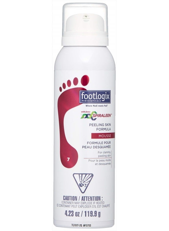 Footlogix صيغة تقشير الجلد مع سبيرالين، 4.23 أونصة - Image 1