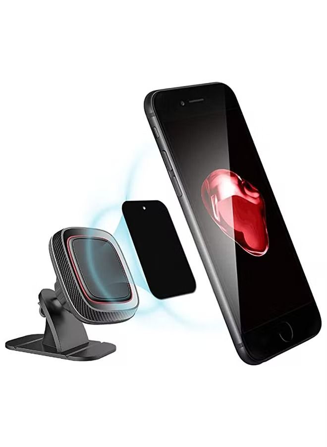 Magnetic Dashboard Car Mount Holder Black/Red - Image 1