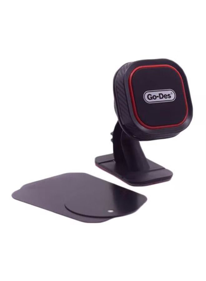 Magnetic Dashboard Car Mount Holder Black/Red - Image 2