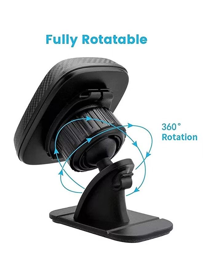Magnetic Dashboard Car Mount Holder Black/Red - Image 3