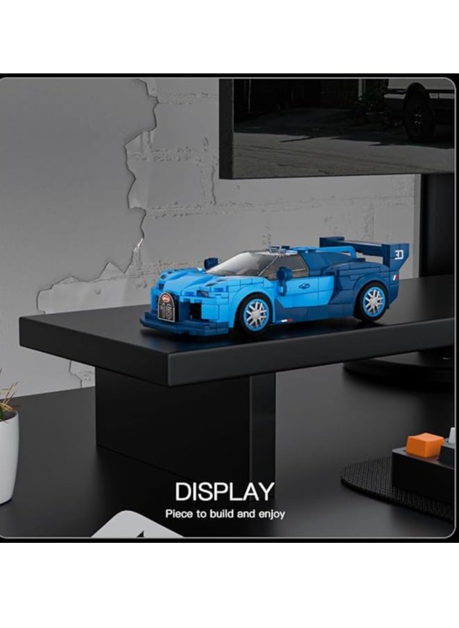 mould king 27001 Educational Speed Champion Car Vision GT Models Building Bricks Toys with Display Case, Model Car Kits Building Blocks, Toy Car Building Sets, Race Car Building Kit for Adults Kids 8+(336 PCS)  - Image 3