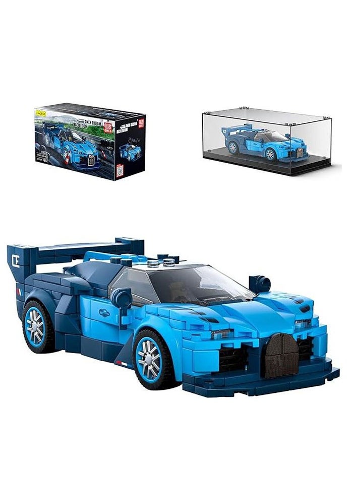 mould king 27001 Educational Speed Champion Car Vision GT Models Building Bricks Toys with Display Case, Model Car Kits Building Blocks, Toy Car Building Sets, Race Car Building Kit for Adults Kids 8+(336 PCS)  - Image 1
