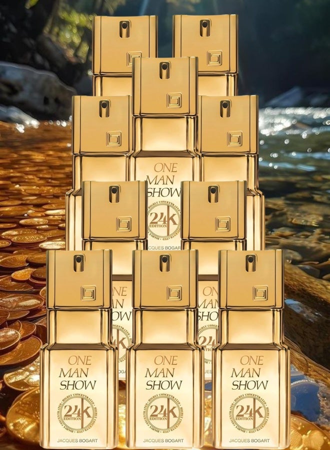 Jacques Bogart 10 Pieces One Man Show 24K Edition Perfume 100ML - Image 1