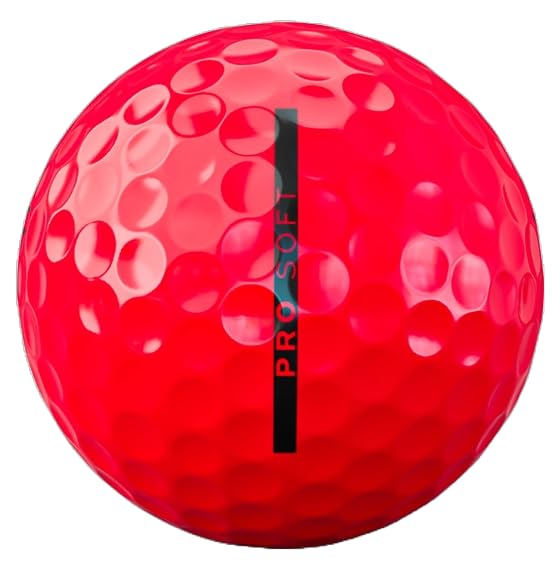 VICE Golf Pro Soft Golf Balls, Red - Image 4