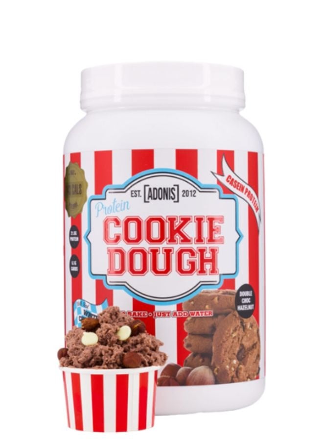 Adonis Casein Protein Cookie Dough Double Choco Hazelnut - 1KG