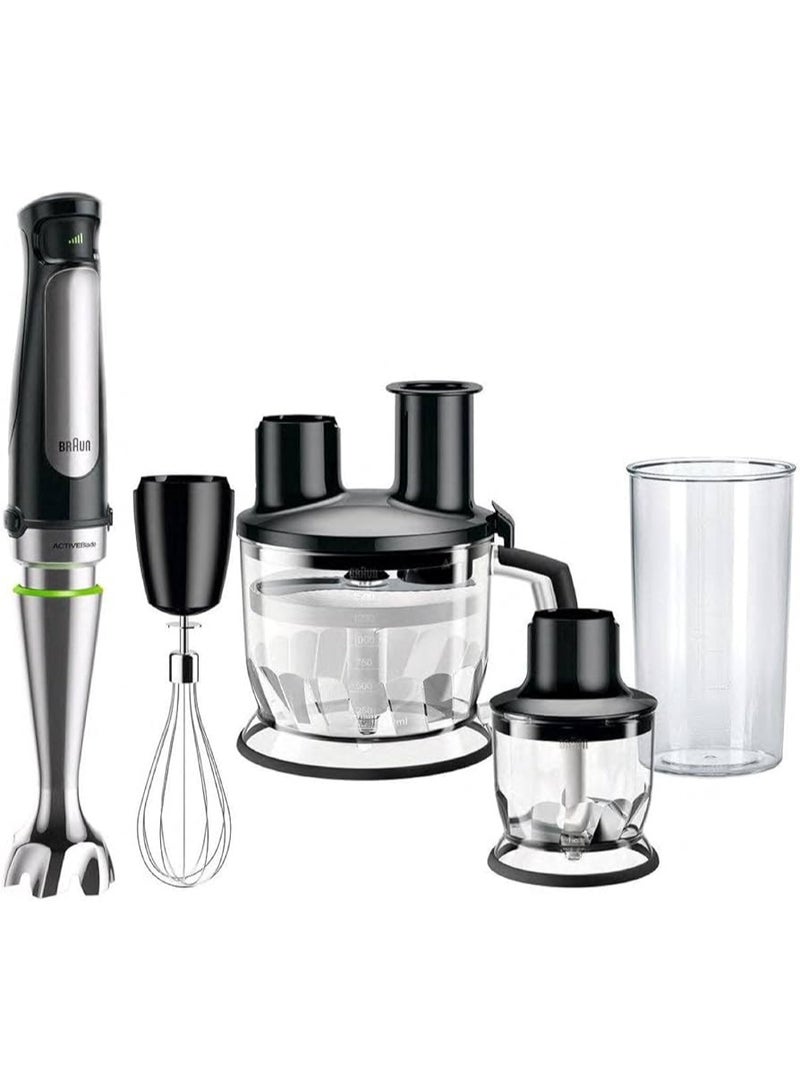 Braun MultiQuick 7 Hand Blender MQ 7085 X black and silver