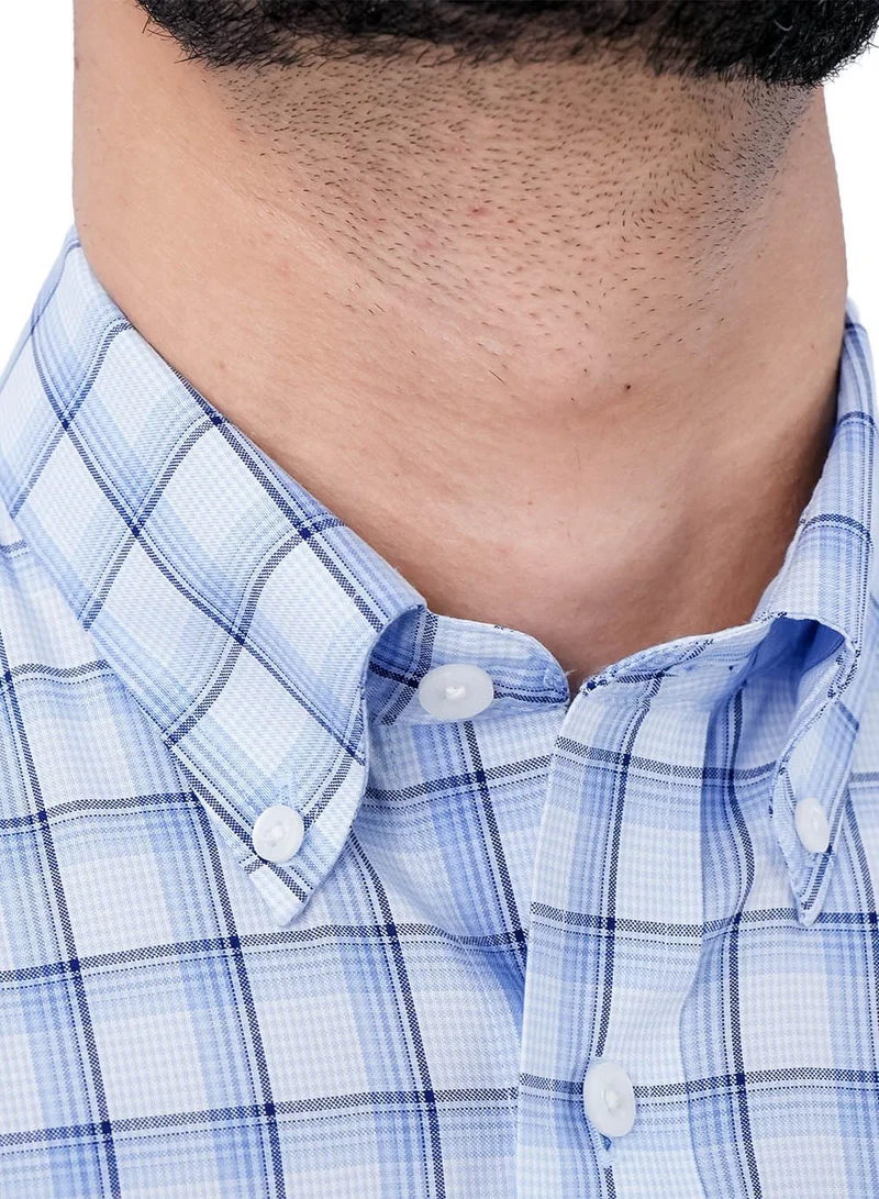 GIORDANO  Men's Wrinkle-Free Long Sleeve Cotton Oxford Shirt for Men | Best Price UAE