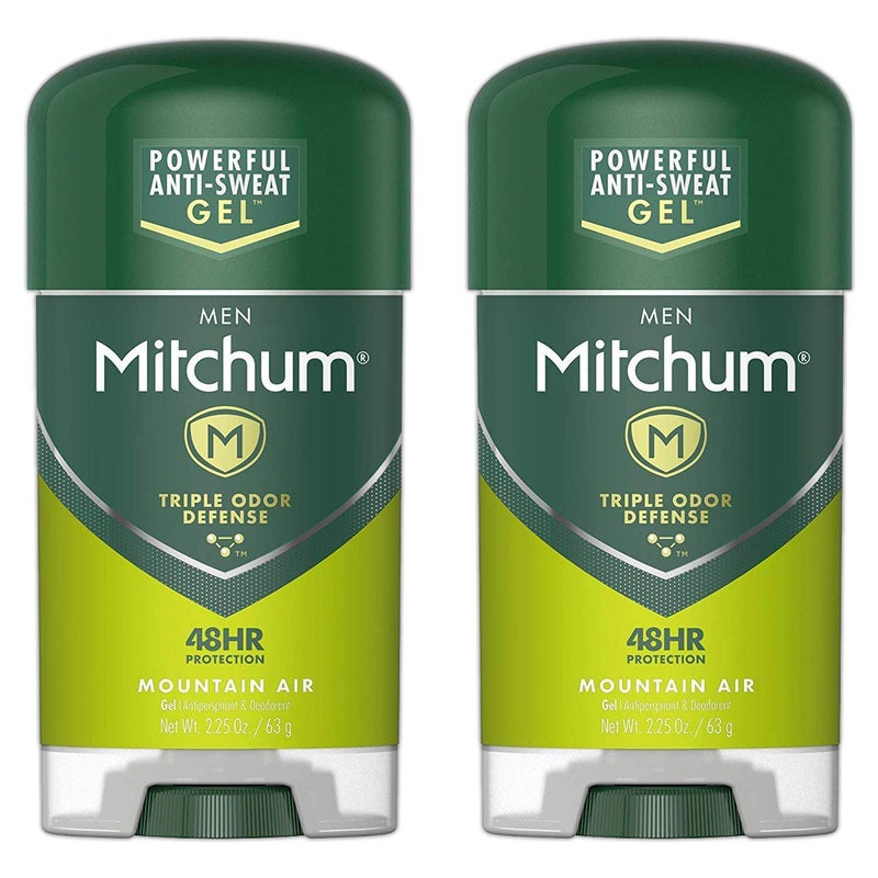 Mitchum Gel Mountain Size 2.25z Mitchum Mountain Air Clear Gel Anti-Perspirant & Deodorant (2-pack) - Image 1