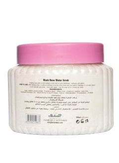 Black Face and Body Scrub with Rose 500 ML  - Image 2