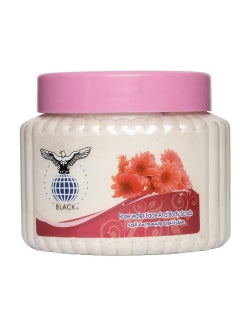 Black Face and Body Scrub with Rose 500 ML  - Image 1