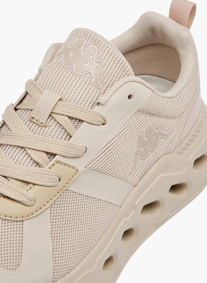 Kappa Women's Panelled Sports Shoes with Lace-Up Closure