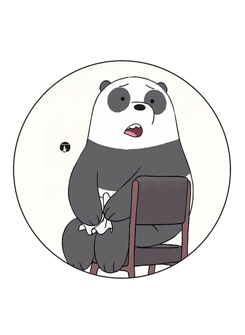 RKN A Panda Printed Mouse Pad Multicolour