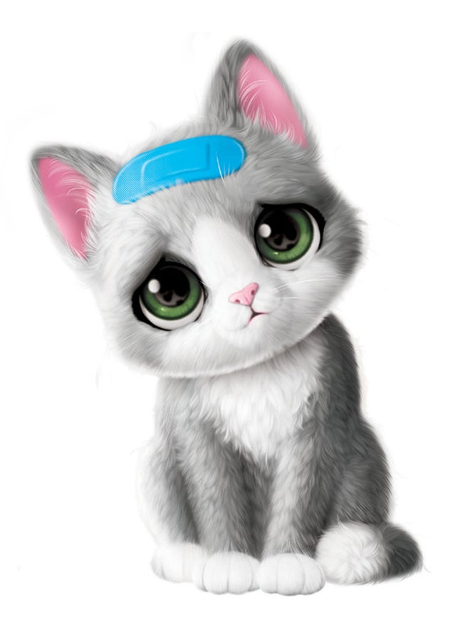 LITTLE LIVE PETS Ouchies Single Pk Mittens (Kitty) - Image 3