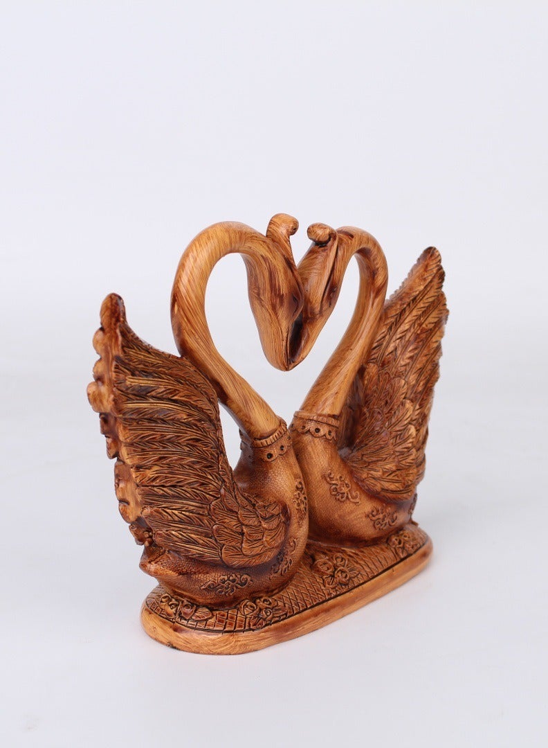 عام زينة على شكل إوزة، قطعة ديكور إبداعية تُزيّن غرفة المعيشة، المكتب، خزانة النبيذ أو غرفة النوم، إضافة فنية أنيقة لديكور المنزل. - Image 2