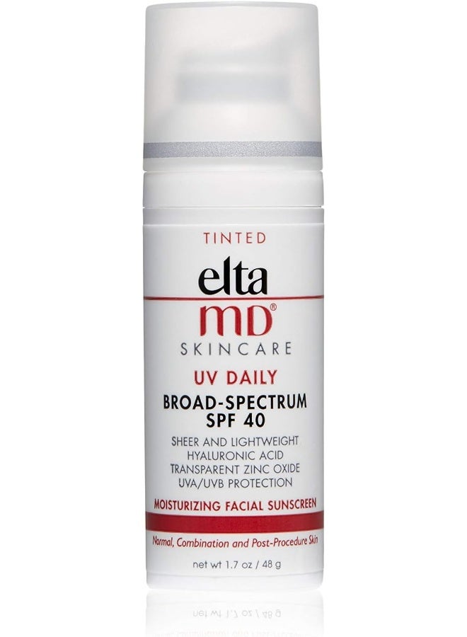 EltaMD UV Daily Tinted Facial Sunscreen Broad-Spectrum SPF 40