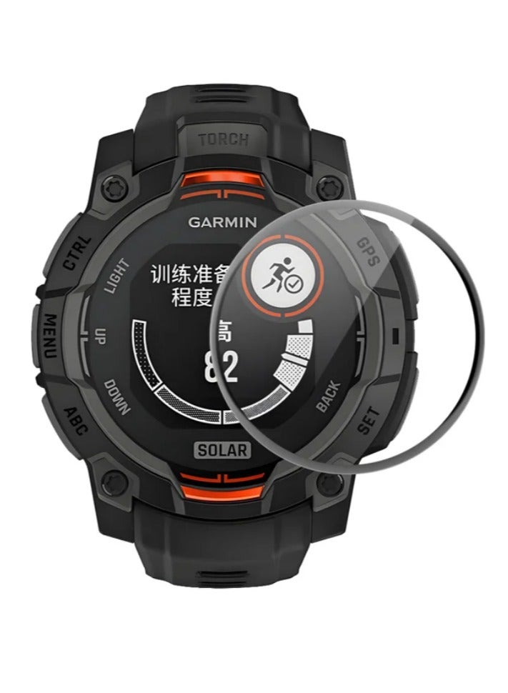 FITME 3pcs - Screen Protector 3D Compatible with Garmin Instinct E (50mm) - Image 1