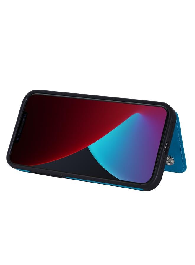 زبون جراب لهاتف iPhone 12 Pro Max بنقش نحلة القط، جراب واقٍ مقاوم للصدمات مع فتحات للبطاقات وإطار للصور - Image 5