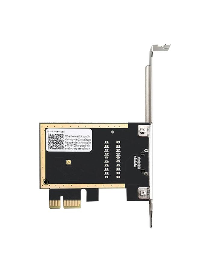 BURAQ - TXA065 Realtek 8111H 10/100/1000Mbps PCI-E Desktop Ethernet Network LAN Card Adapter - Image 1