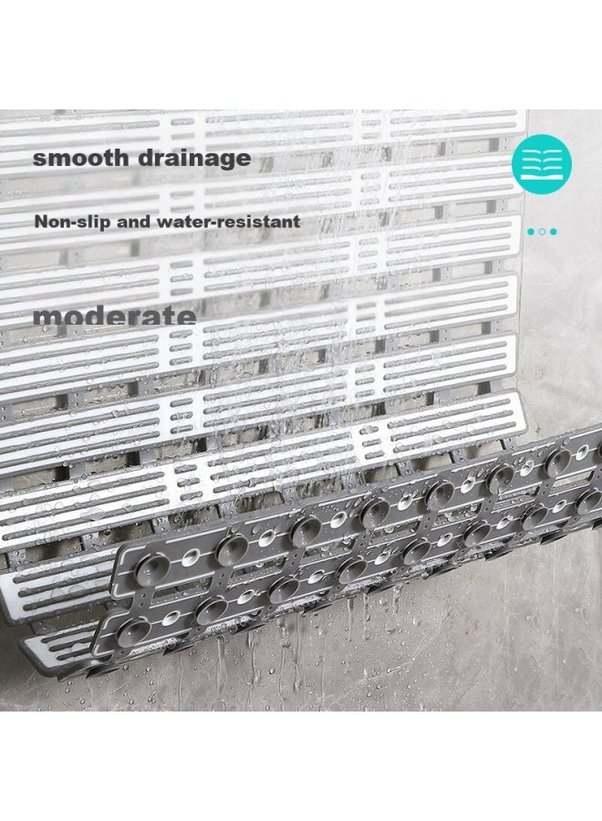 Dajiang Bathroom Non-slip Mat, Shower Mat, Elderly Bathing Anti-fall Floor Mat, Bathroom Non-slip Mat, 40x90cm - Image 3