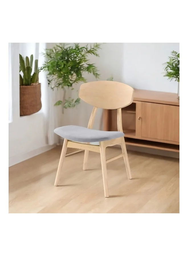 Micasa High-Quality And Durable Dining Chair Beige And Grey 14 X 63.5 X 99.5 Cm David-01_Dc