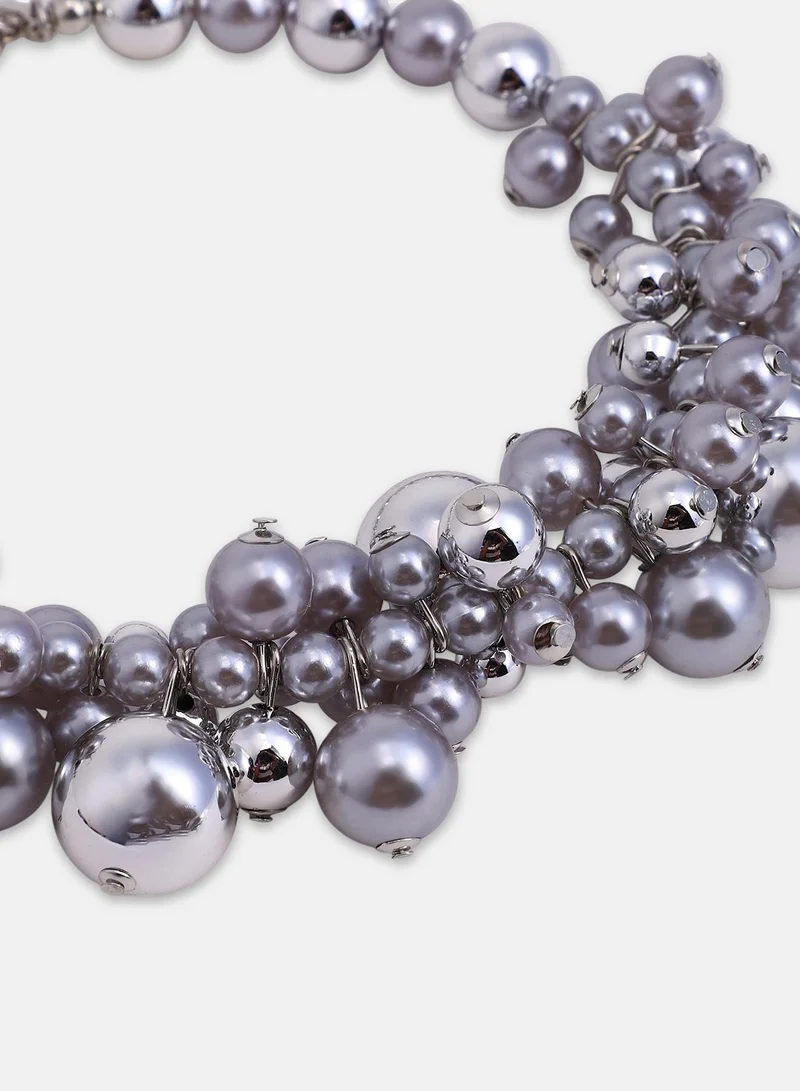 سوهي Women's The Soiree-Cluster Collar Necklace