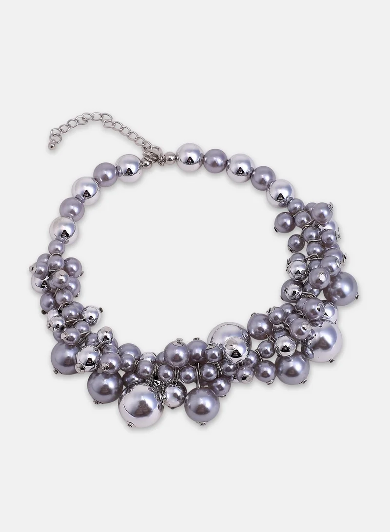 سوهي Women's The Soiree-Cluster Collar Necklace