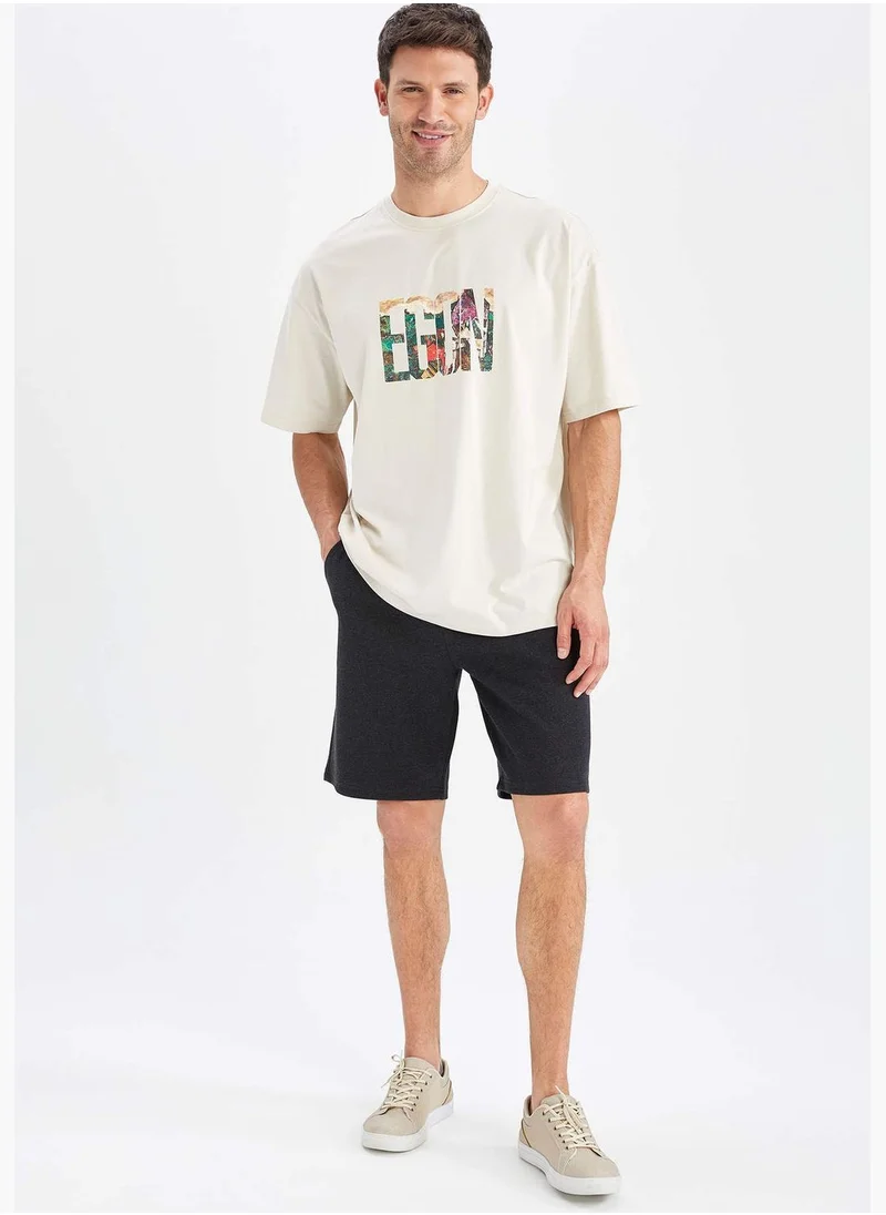 DeFacto Elasticated Tie Waist Mini Short