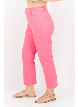 NYDJ Women Straight Fit Plain Stretchable Denim, Pink  - Image 2