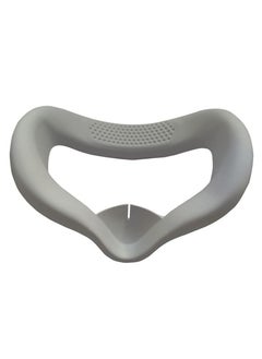 KASTWAVE Accessories for Oculus Quest 2, VR Face Silicone Cover + Touch Controller Grip Cover + Protective Lens dust-Proof Cover + Thumb Button Cap (Grey)  - Image 3