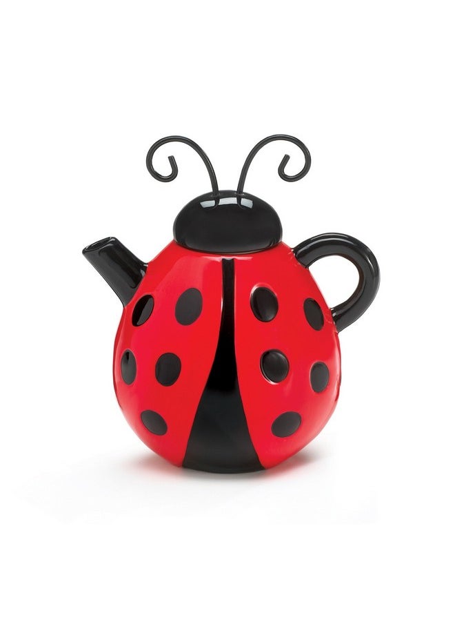 BURTON Lucky Ladybug Shaped Teapot 