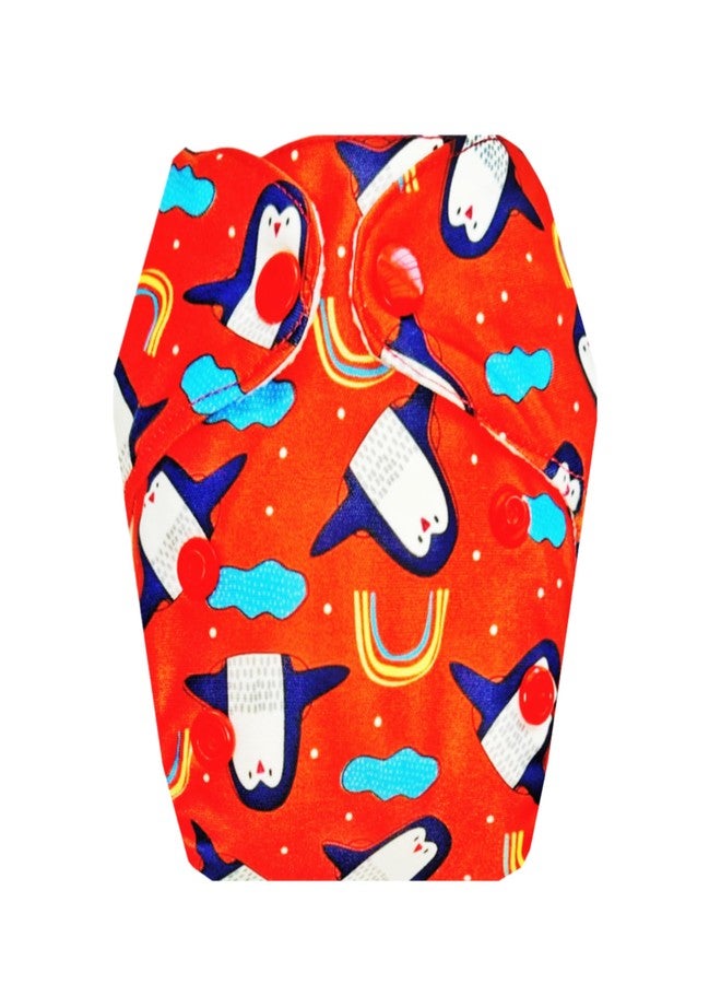Dumbledo Premium Newborn Cloth Diaper with Integrated Soaker (Pack of 5) | Snug Fit | Leakproof | Travel Friendly | Perfect for Indian Summers | 0 - 4 Months | Unisex Baby - Image 5