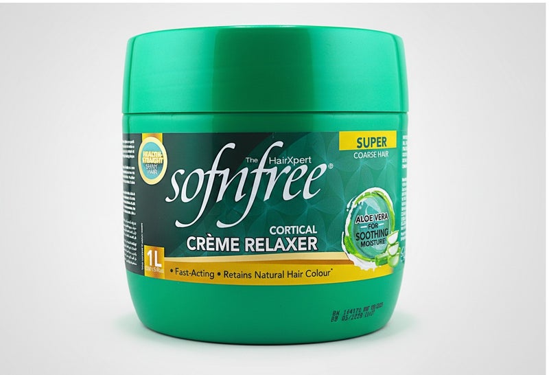 Sofnfree The Hairxpert Aloe Vera  Cortical Cream Relaxer 1L - Image 1