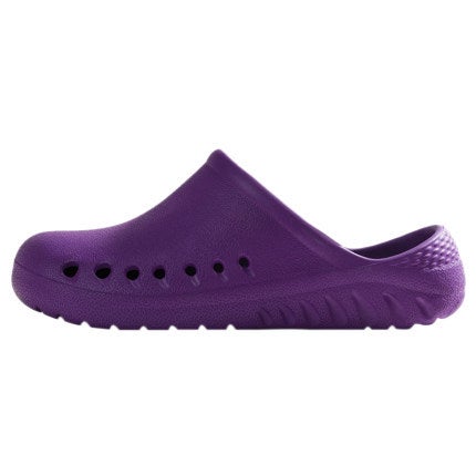 Operating Room Slippers Womens Hospital Bauding Shoes Non-slip Doctor Nurse Hole Shoes Laboratory Special Medical Care Surgical Shoes Purple-no loop 