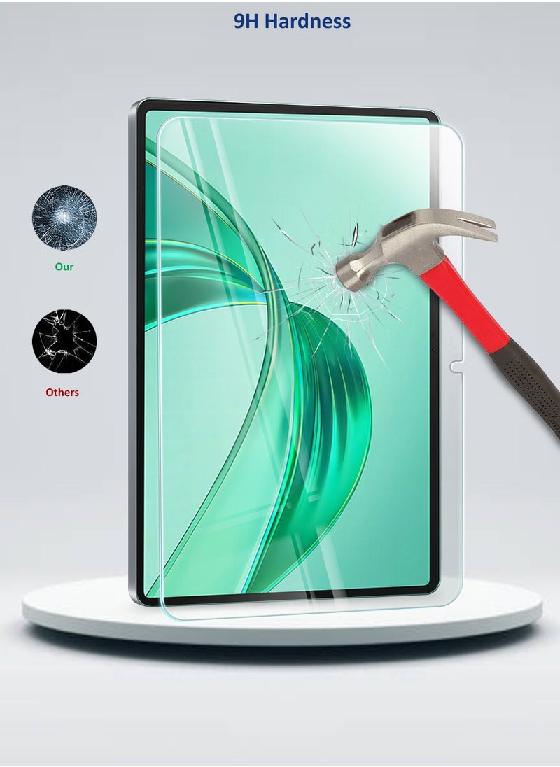 Wtech Honor Pad X8a 2024 11 Inch Premium Series Curved Edges Full Cover Tempered Glass Screen Protector (TSGPCN) - Clear  - Image 1