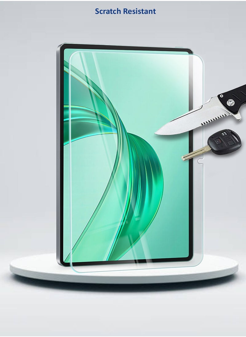 Wtech Honor Pad X8a 2024 11 Inch Premium Series Curved Edges Full Cover Tempered Glass Screen Protector (TSGPCN) - Clear  - Image 3